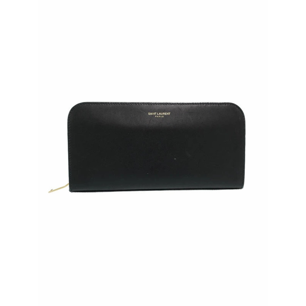 SAINT LAURENT Paris Round Zipper Long Wallet
